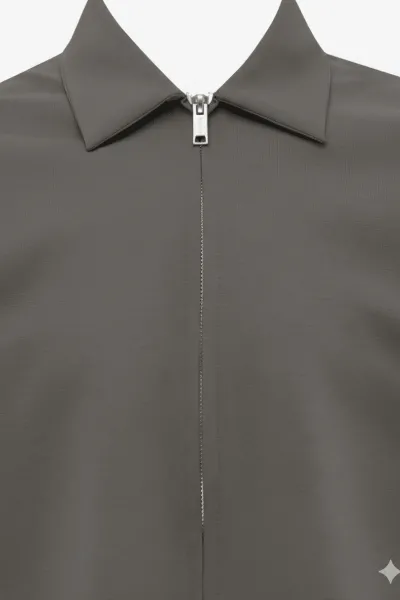 Relaxed Fit Overshirt | Groen